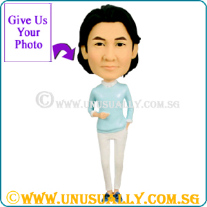 Custom 3D Famous Korean Drama Male In Casual Attire Figurine